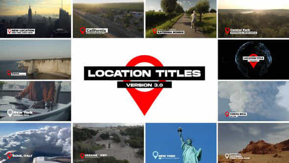 Location Titles 3.0 - VideoHive 43835648