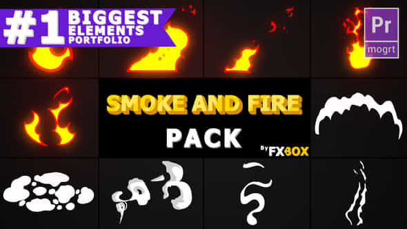 Smoke And Fire - VideoHive 23743869