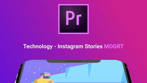 Instagram Stories About Technology (MOGRT) - VideoHive 23858955