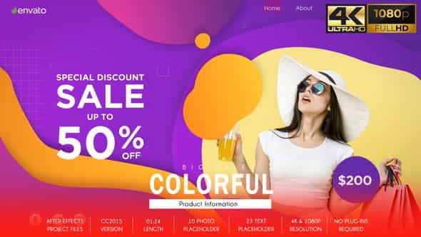 Product Promo | Special Colorful - VideoHive 34457423
