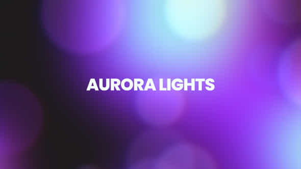 Aurora Light - VideoHive 47594303