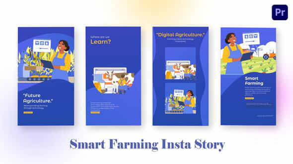 Smart Farming Instagram - VideoHive 44601357