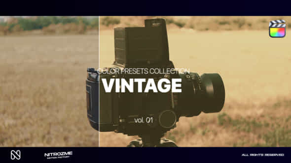 Vintage LUT Collection - VideoHive 46804837