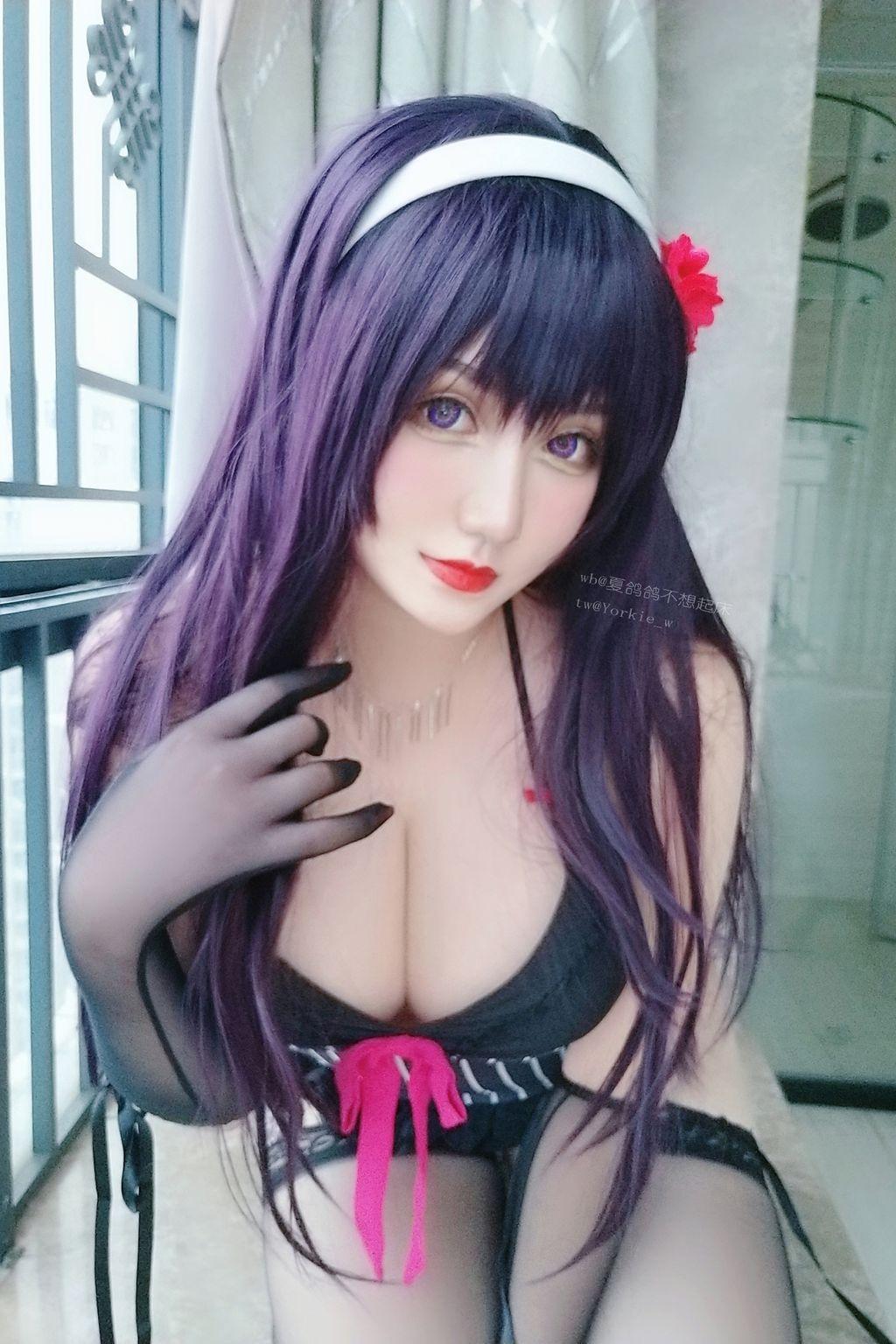 Coser@夏鸽鸽不想起床 Vol.010: 霞之丘诗羽 (43 photos )