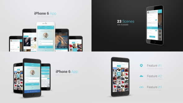 Iphone 6 App Presentation Kit | Mobile - VideoHive 10895277