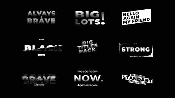 Big titles - VideoHive 44144748