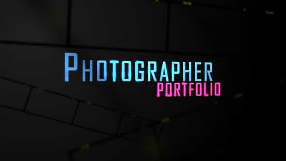 Photographer Portfolio - VideoHive 5542232