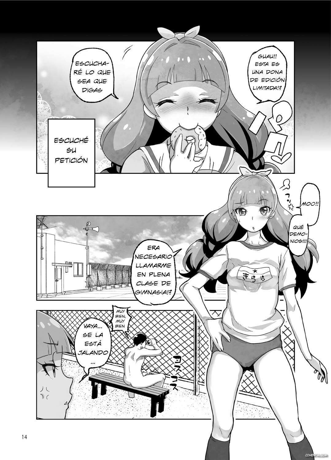 Amanogawa Kirara Roshutsu Geneki Model Chuugakusei (Go! Princess PreCure) xxx comics manga porno doujin hentai español sexo 