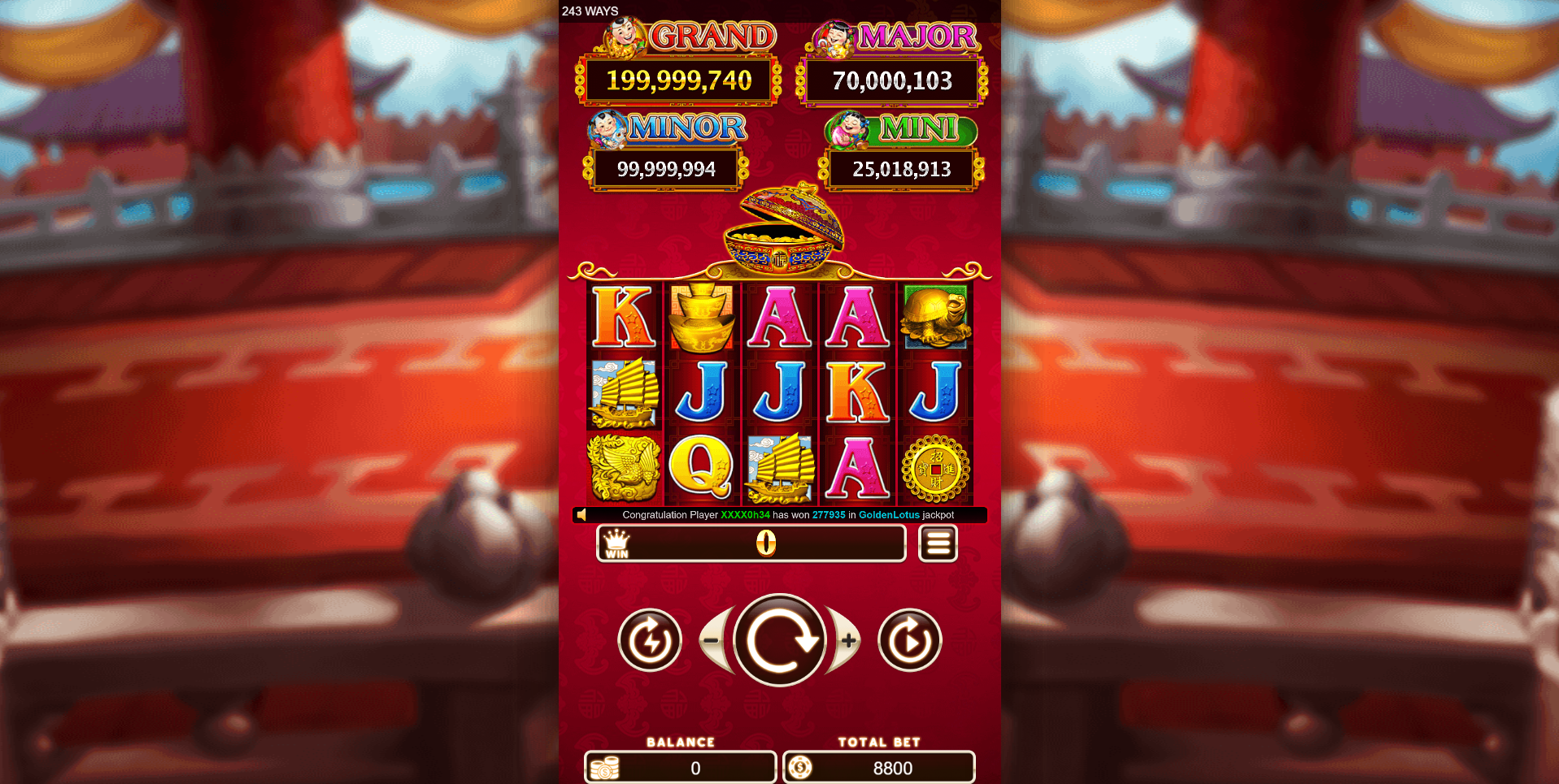 Jade fortune slot machine