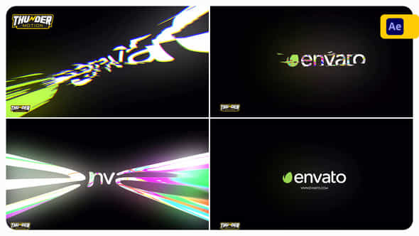 Glitch Logo Reveal - VideoHive 43485942