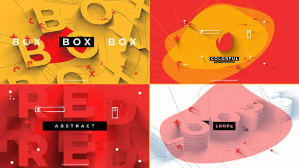 Colorful Text Intro - VideoHive 40104374
