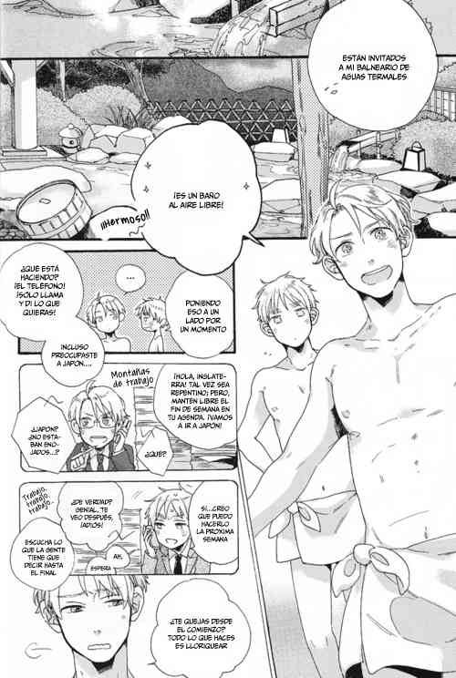 Doujinshi Hetalia-Let's go to onsen Chapter-1 - 7