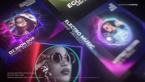 DJ Artist Music Visualizer - VideoHive 25811995