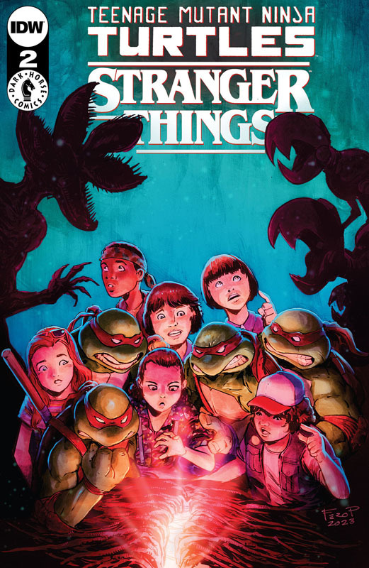 Teenage Mutant Ninja Turtles x Stranger Things #1-4 (2023)