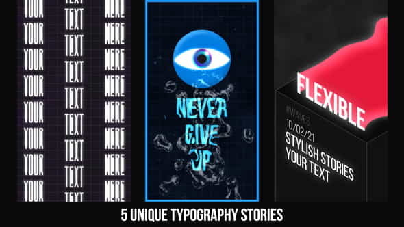 Typography Stories - VideoHive 30138639