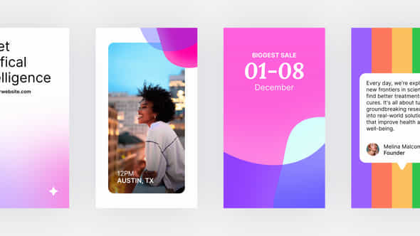 Stories Pack Pt 1 For Davinci Resolve - VideoHive 53622302