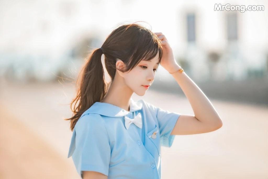 Coser@桜桃喵 Vol.125: 蔚蓝 (33 photos)(22)