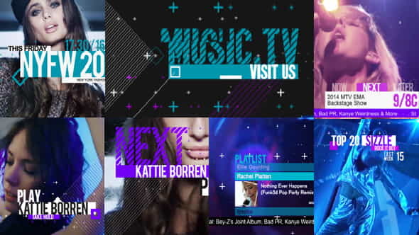 Music and Entertainment TV Broadcast - VideoHive 19737583