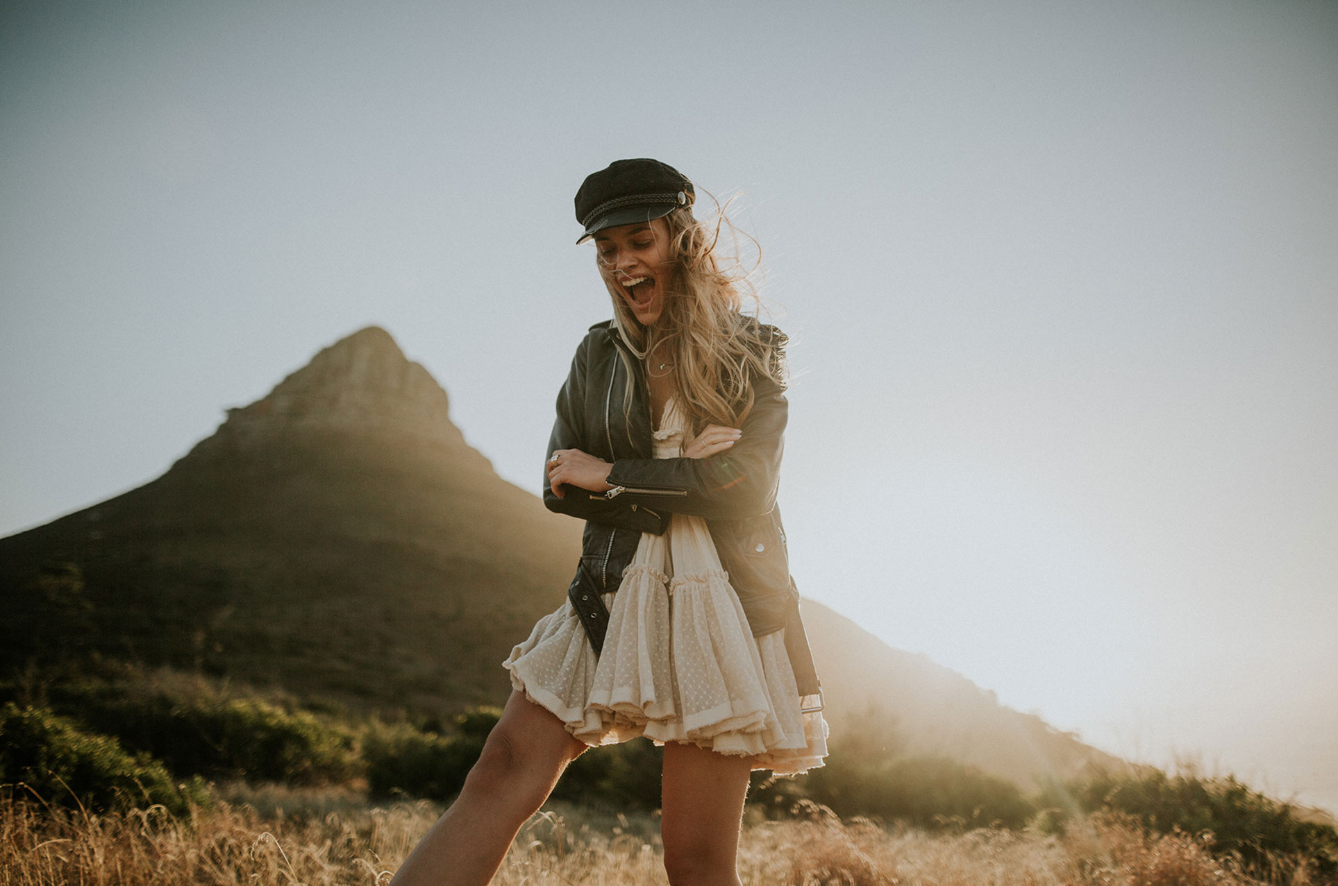 Природа Кейптауна / Sunset Ride in Cape Town / Leonie Jung by Anna Heupel Природа Кейптауна / Sunset Ride in Cape Town / Leonie Jung by Anna Heupel