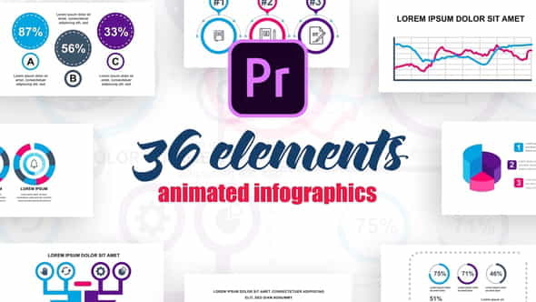 Technology Infographics 4 for Premiere - VideoHive 26522701