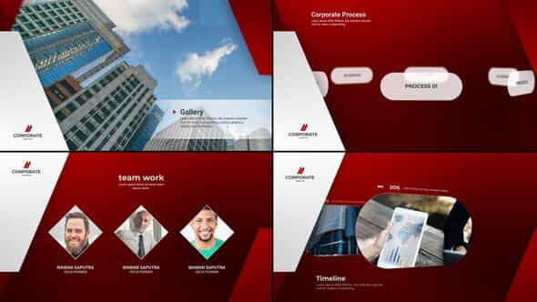 Clean Corporate Presentation - VideoHive 24451341
