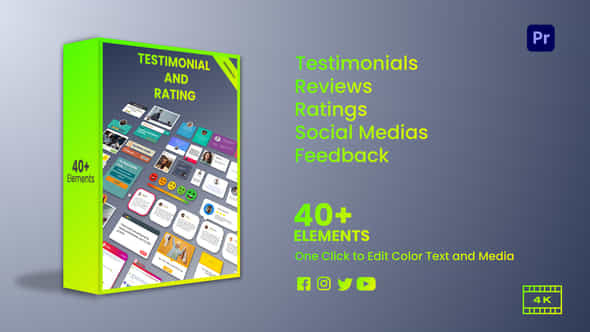 Testimonial and Rating - VideoHive 34624621
