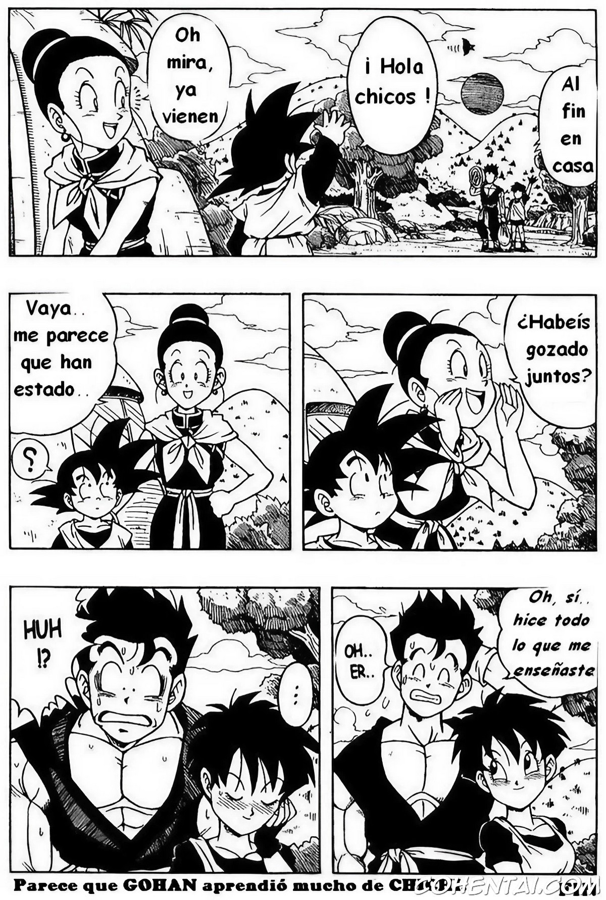 Dragon Ball H (Dragon Ball Z) xxx comics manga porno doujin hentai español sexo 