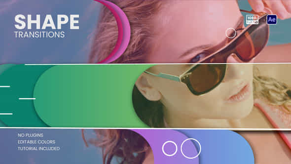 Shape Transitions - VideoHive 59627042