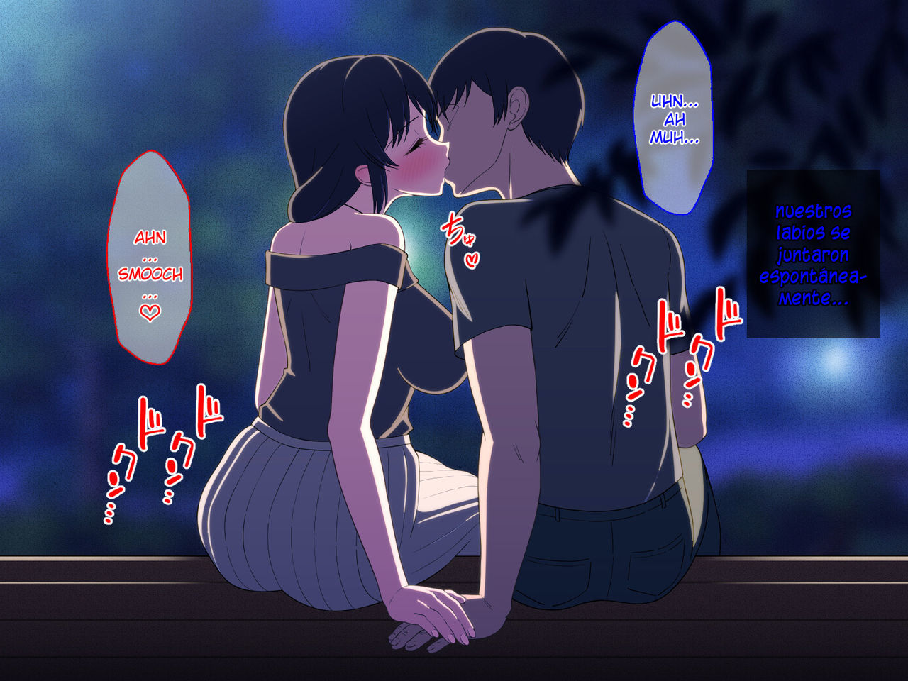 [Haruharutei] Sabishigari Bijin Haha wa Musuko to no Aiyoku Sex ni Oboreru [Spanish]
