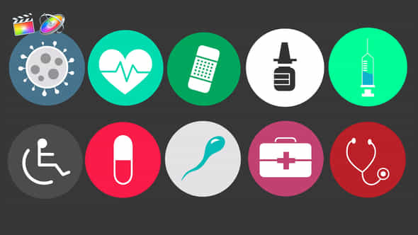 Medical Animated Icons - VideoHive 37918961