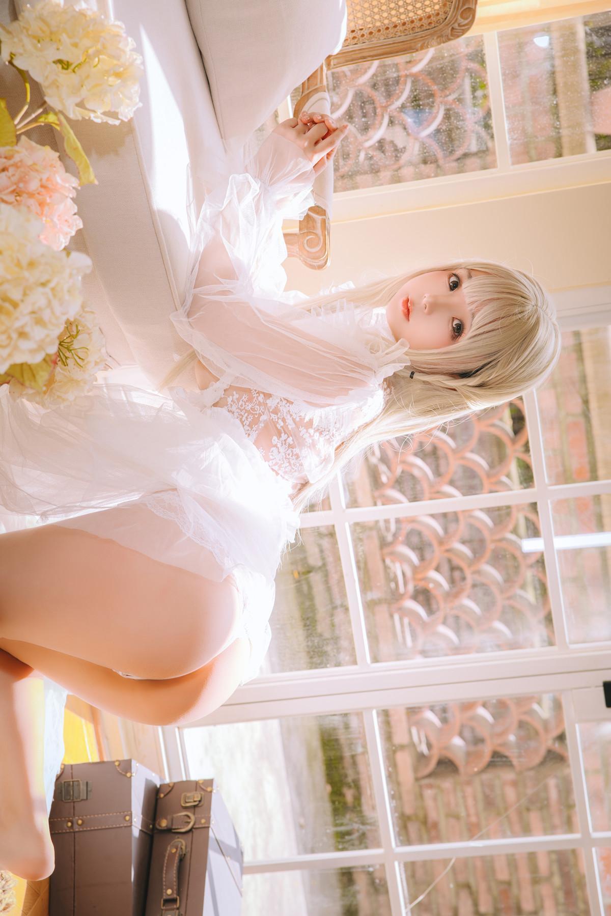 Cosplay Rinaijiao日奈娇 白纱衣 Set.01(43)