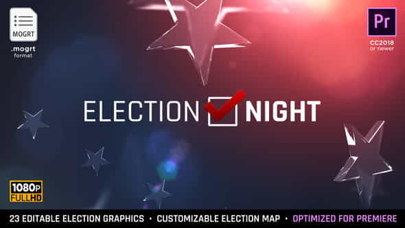Election Night 2022 | MOGRT - VideoHive 22670178