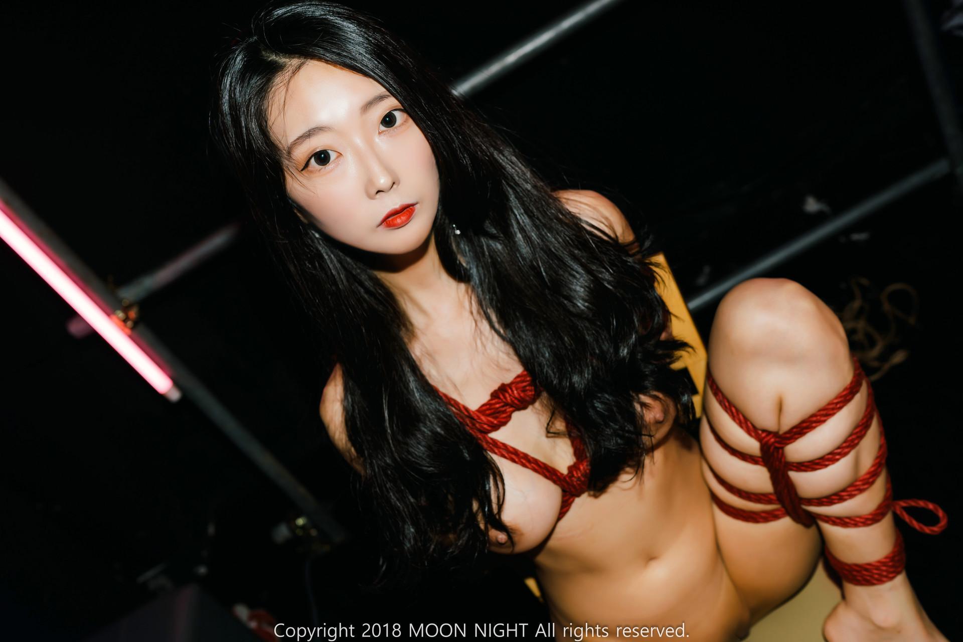 Mona 모나, [Moon Night Snap] SM Club 아트 본디지 (with 마스터) Set.02(34)