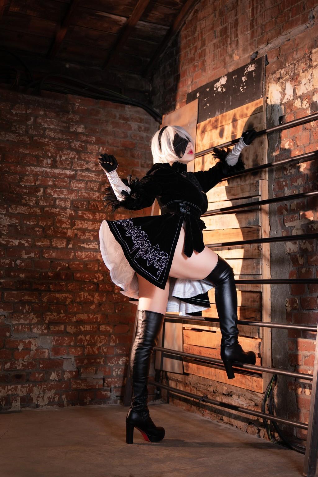 [CreamSoda] Baegle - Nier 2B (54 photos)(1)