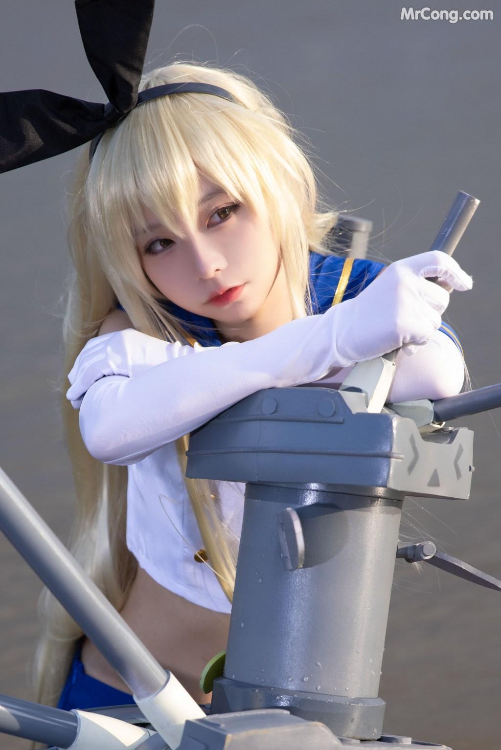 Coser@G44不会受伤 Vol.048: 岛风 (24 photos)