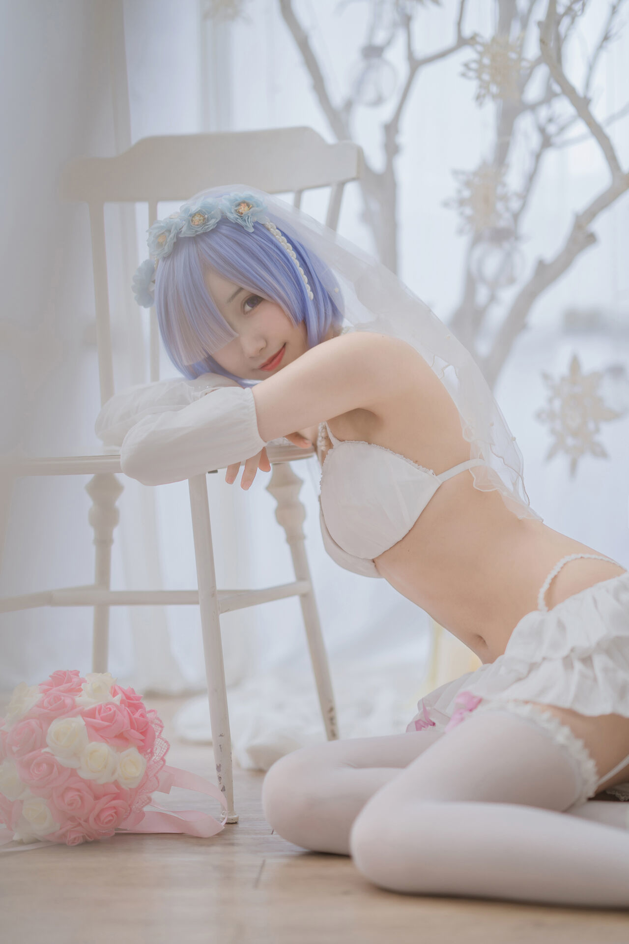 [木绵绵OwO] 蕾姆婚纱