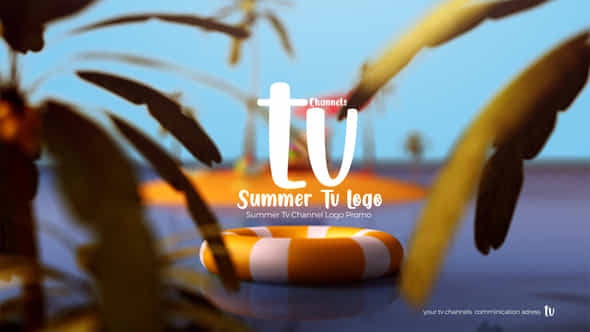 Summer Tv Logo - VideoHive 38340906