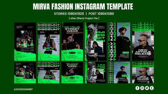 Mirva Fashion Instagram - VideoHive 47218389