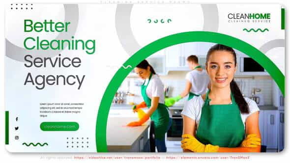 Better Cleaning Service Agency - VideoHive 28690240