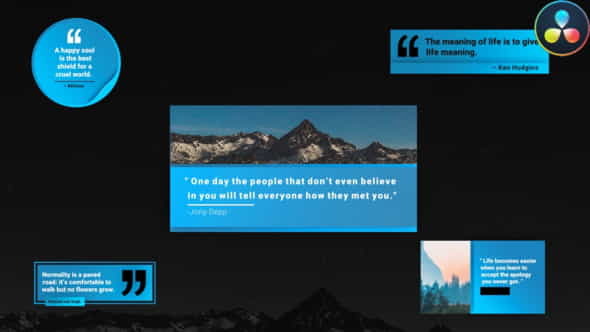 Trendy Quote Titles - VideoHive 30946470