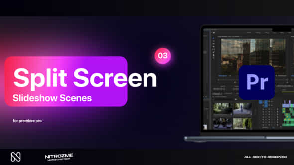 Split Screen Slideshow Scenes Vol 03 For Premiere Pro - VideoHive 49742414