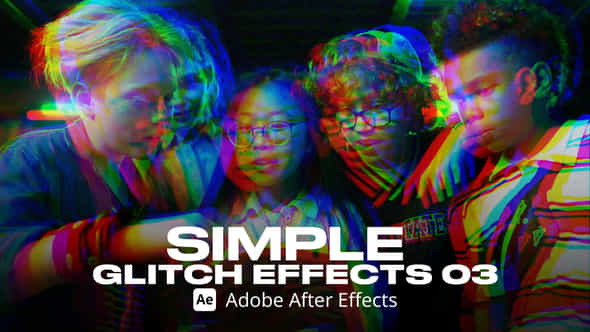 Simple Glitch Effect 03 Ae - VideoHive 54467994