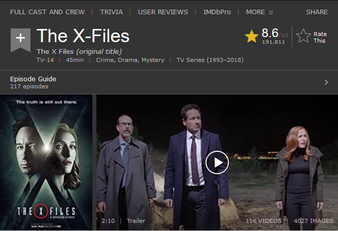 x files complete series
