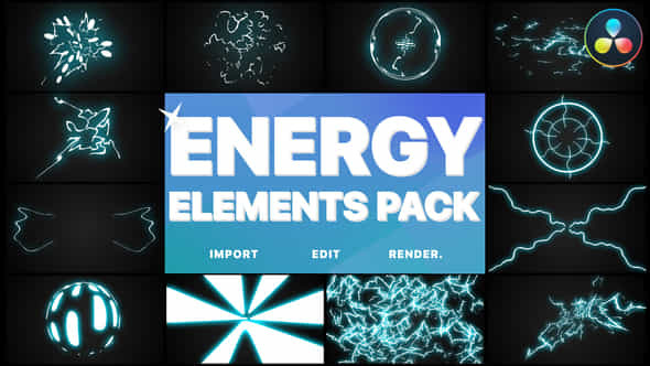 Energy Elements Pack - VideoHive 38161559