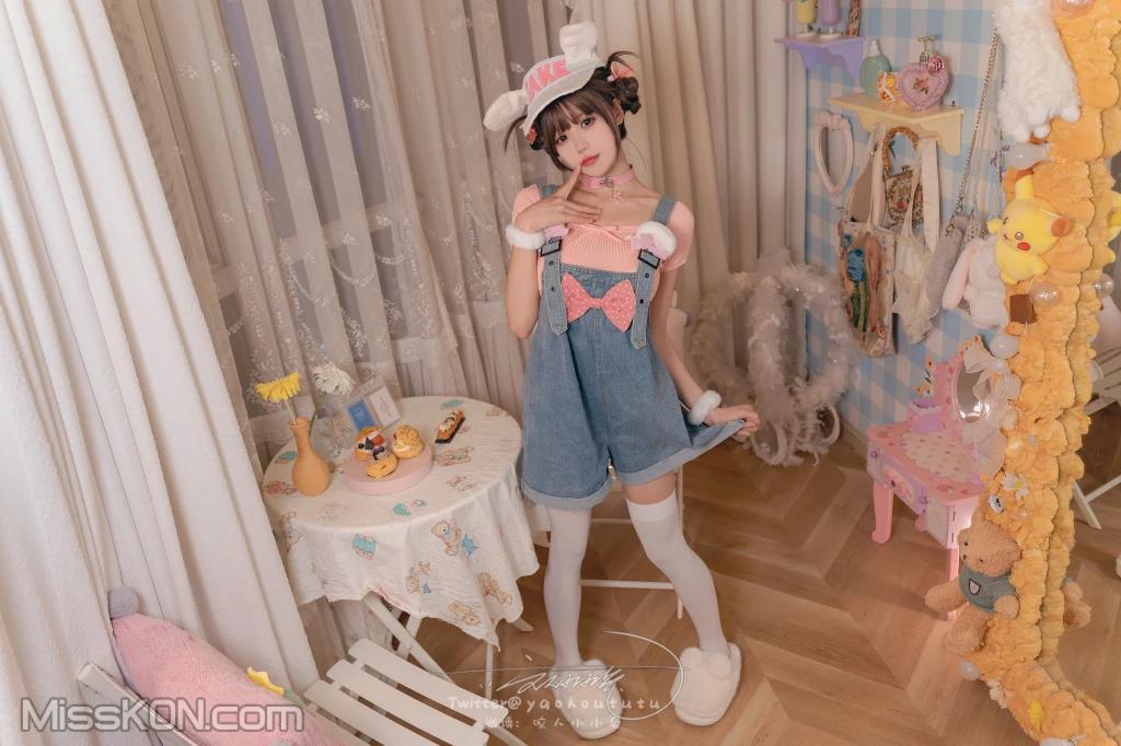 Coser@黏黏团子兔: 甜心小狗 恋爱告急 (70 photos )(45)