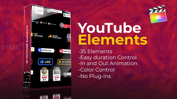 YouTube Subscribe Elements - VideoHive 30155570