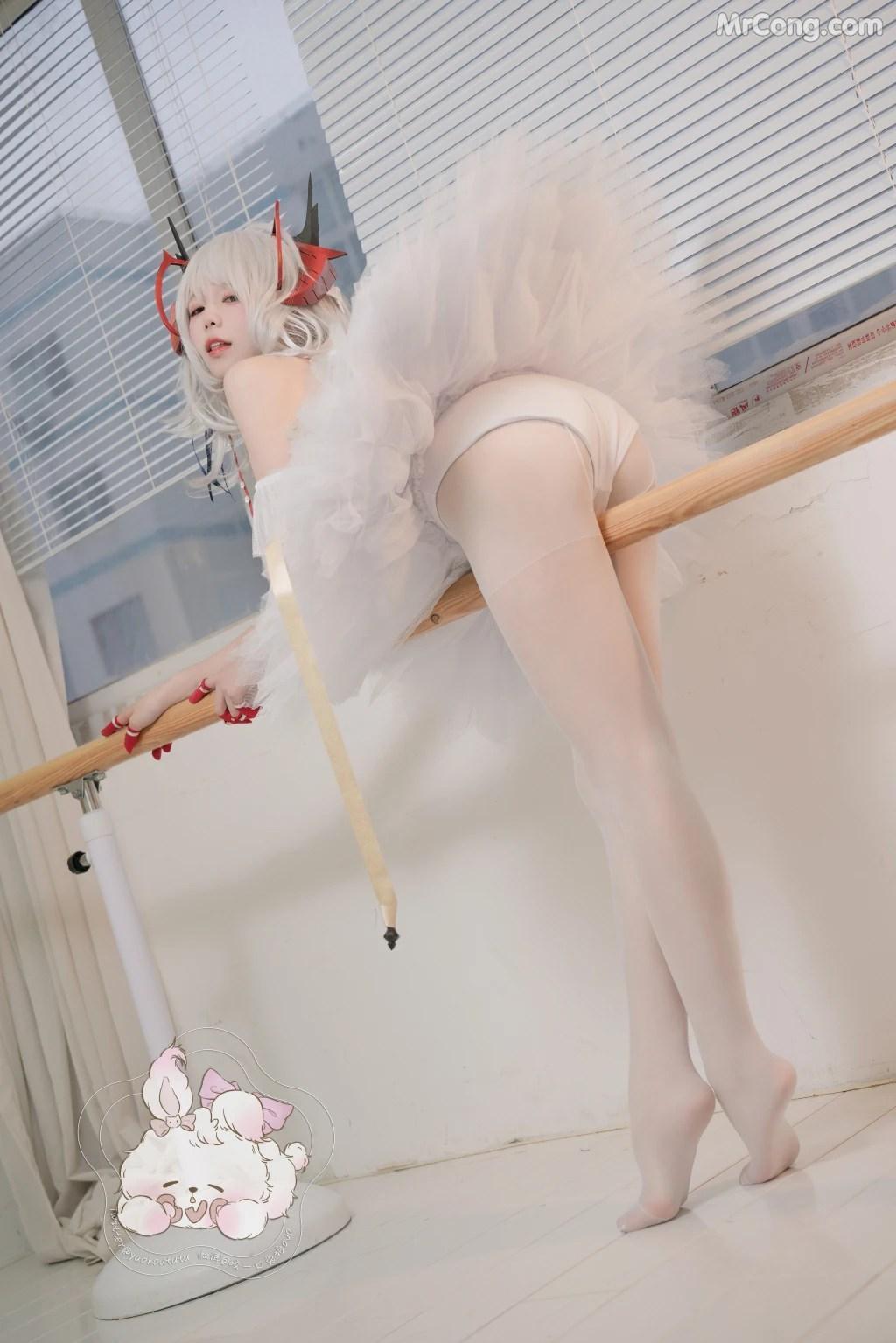 Coser@黏黏团子兔: W天鹅之舞 (55 photos )(22)