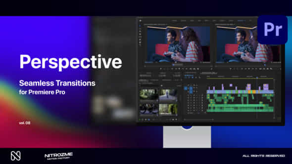 Perspective Transitions Vol 08 For Premiere Pro - VideoHive 49668480