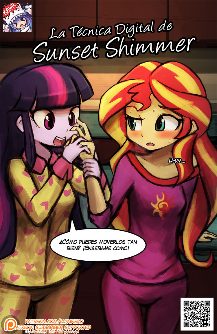 [Lumineko] La Tecnica Digital de Sunset Shimmer - 0