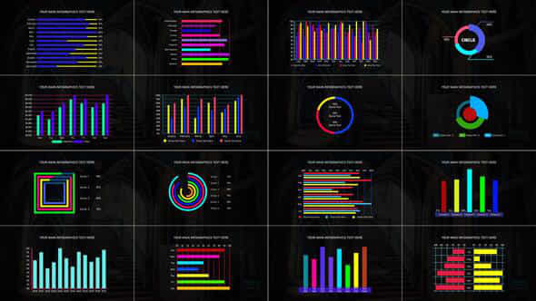 Infographic Graph V2 - VideoHive 34362690